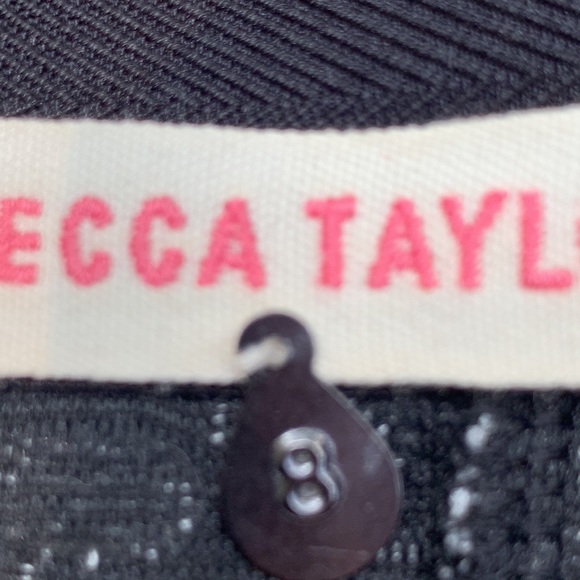 REBECCA TAYLOR SKATER CIRCLE SKIRT LEOPARD OCELOT - Picture 6 of 13